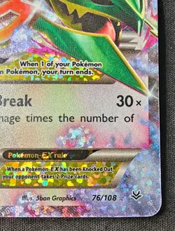 Pokemon TCG M Rayquaza EX 76/108 Celebrations Classic Collection - Image 5