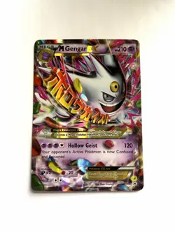 Pokemon M Gengar EX XY166 XY Promo Mega Holo Full Art Card - Image 1