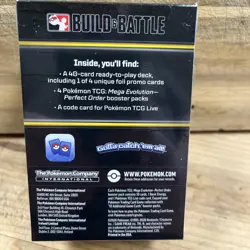 Pokemon Mega Evolution Perfect Order Build & Battle Box (4 Packs + Promo Card) - Image 3