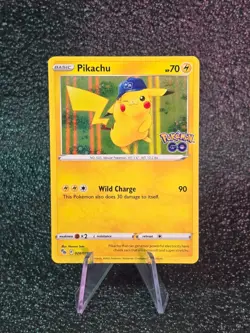 Pikachu Holo 028/078 Pokemon Go Sword & Shield 2022 - Image 1