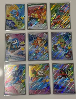 Pokemon 2026 First Partner Promo Set 9 Cards NM Fresh Pulls - Image 1