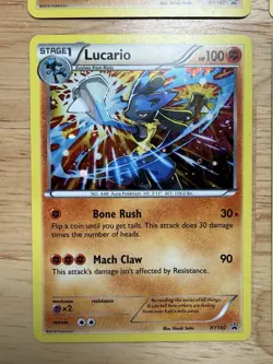 Pokemon Card Lot- 4x Lucario XY140 XY Promos - Image 5