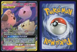 Togepi & Cleffa & Igglybuff GX 143/236 Tag Team Cosmic Eclipse English NM - Image 3