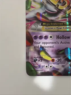 NM++ FANTASTIC CONDITION M GENGAR XY166 BLACK STAR PROMO POKEMON TCG CARD - Image 5
