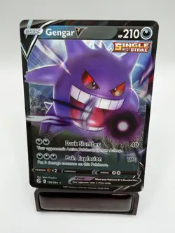 Pokemon Gengar V 156/264 Ultra Rare Holo Swsh08: Fusion Strike TCG Card 🔥🔥 - Image 1