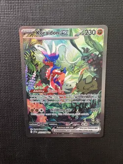 Koraidon ex 247/198 Special Illustration Rare Scarlet & Violet Pokemon TCG - Image 2