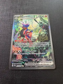 Koraidon ex 247/198 Special Illustration Rare Scarlet & Violet Pokemon TCG - Image 3