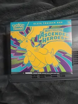Pokemon Elite Trainer Box TCG Mega Evolution Acended Heroes New Factory Sealed - Image 1