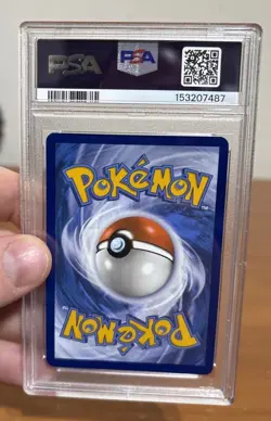 Pokemon Paldean Fates Mew EX 216/091 Full Art Shiny Rare Holo PSA 8 - Image 2