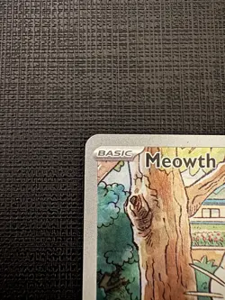 Pokemon TCG Meowth 106/094 Phantasmal Flames Illustration Rare IR - Near Mint - Image 2