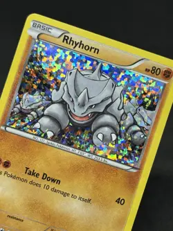 Pokemon Rhyhorn 8/12 McDonald's 2015 Holo - Image 2