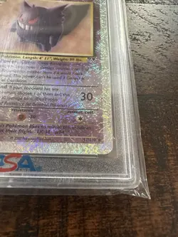 Gengar Reverse Holo 11/110 Legendary Collection Pokemon PSA 5 - Image 5