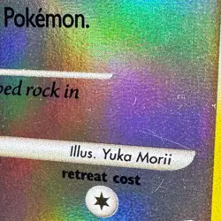 LP Reverse Holo Bleed Happiny 52/123 Mysterious Treasures Pokemon Yuka Morii - Image 4
