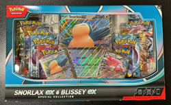 Pokemon Snorlax Ex & Blissey Ex Special Collection Box - New, Sealed - Image 1