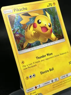 Pokemon TCG Pikachu SM76 Black Star Promo Shining Legends - MP+ - Image 2