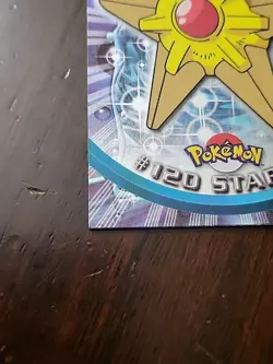 NM! HOLO Foil Topps Pokemon TV Animation Edition Series 3 #120 Staryu - Image 2