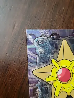 NM! HOLO Foil Topps Pokemon TV Animation Edition Series 3 #120 Staryu - Image 3