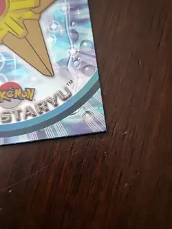 NM! HOLO Foil Topps Pokemon TV Animation Edition Series 3 #120 Staryu - Image 5