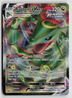 Rayquaza VMAX 102 102/159 Pokemon Crown Zenith Ultra Rare NM - Image 1