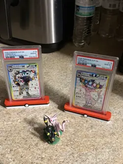 Pokemon Espeon Ex Promo 175 Umbreon Ex Promo 176 Sequential set PSA 10 Prismatic - Image 1