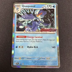 Quaquaval (Prerelease) 005 Holo Stamped Scarlet & Violet Promo Pokemon NM - Image 1