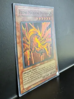 Yu-Gi-Oh! YuGiOh Prime Material Dragon PTDN-EN087 Super Rare Unlimited - Image 2