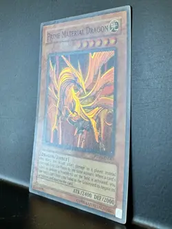Yu-Gi-Oh! YuGiOh Prime Material Dragon PTDN-EN087 Super Rare Unlimited - Image 3