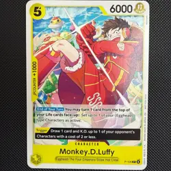 Monkey D. Luffy P-106 Store Tournament 2025 Vol. 4 PR Regular One Piece Promo NM - Image 1