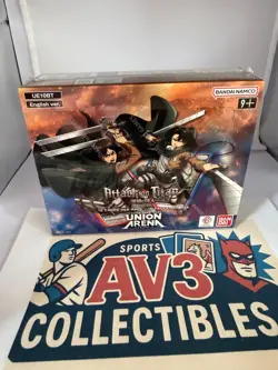 "ATTACK ON TITAN" Union Arena Booster Box (ENGLISH) FREE SHIPPING - Image 1