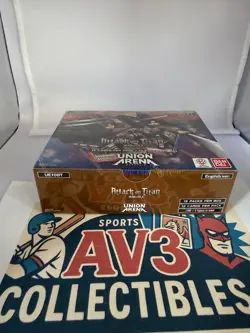 "ATTACK ON TITAN" Union Arena Booster Box (ENGLISH) FREE SHIPPING - Image 2