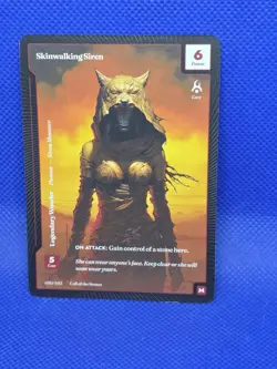 Wonders of the First Skinwalking Siren Mythic Rare Call of the Stones - Image 1
