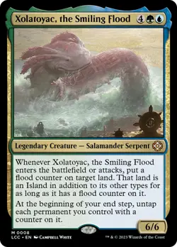 MTG Xolatoyac, the Smiling Flood [The Lost Caverns of Ixalan Commander] Foil Nea - Image 1