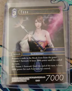 Yuna PR-109 Promo Card | FINAL FANTASY TCG Mint FFTCG - Image 1