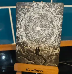 MTG Altered Card - Sol Ring - Gustave Dore - Dante's Paradiso Empyrean - Image 2
