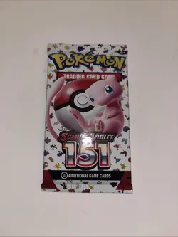 Pokemon Cards 151 Scarlet And Violet Pack Still Sealed Bought From Temu - Image 1
