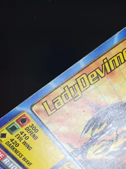 LadyDevimon Bo-22 Digimon Card Bandai 1999 NonFoil - Image 3