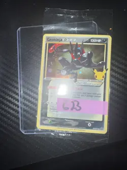Greninja EX Black Star Promo Holo Card Scarlet & Violet Promo Cards Sealed - Image 3