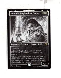 MTG SkeenAB Adeline Resplendent Cathar SHOWCASE from Innistrad MH. NM. - Image 1