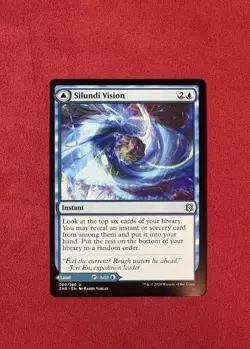 Silundi Vision Silundi Isle - Zendikar Rising ZNR Magic The Gathering MTG #80 - Image 1