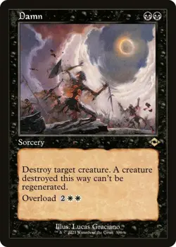 Damn (Retro Frame) - MTG - Modern Horizons 2 foil, NM - Image 1