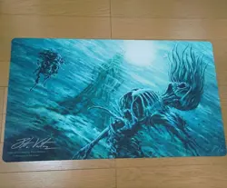Lake of the Dead Playmat Signed MTG - Image 1