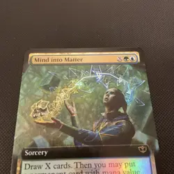 Mind into Matter (Extended Art) Secrets of Strixhaven Foil MTG - Image 2