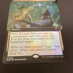 Mind into Matter (Extended Art) Secrets of Strixhaven Foil MTG - Image 3