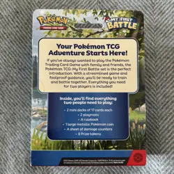 Pokemon TCG: Pokemon My First Battle Set Featuring Charmander And Squirtle NEW - Image 2