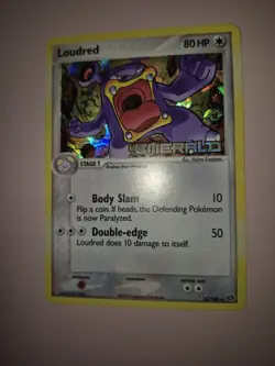 Loudred Holo Emerald STAMPED 35/106 Pokemon Card - Image 2