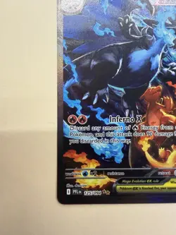 Pokemon Mega Charizard X ex SIR 125/094 - Phantasmal Flames Excellent ENGLISH - Image 3