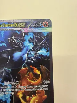Pokemon Mega Charizard X ex SIR 125/094 - Phantasmal Flames Excellent ENGLISH - Image 4