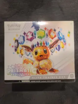 Pokemon Prismatic Evolutions Elite Trainer Box ETB - New, Small Seal torn - Image 1