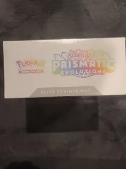 Pokemon Prismatic Evolutions Elite Trainer Box ETB - New, Small Seal torn - Image 5