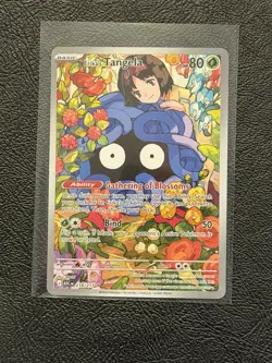 2026 Pokemon Ascended Heroes Erika's Tangela Illustration Rare #218/217 - Image 1